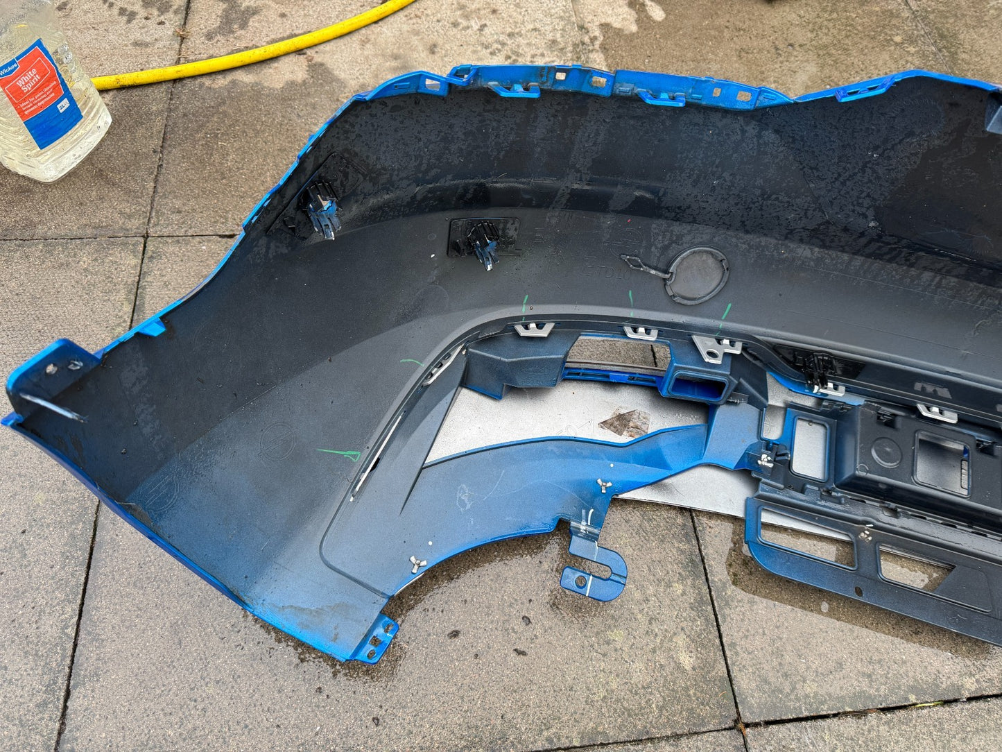 2023 VAUXHALL GRANDLAND BUMPER REAR WITHOUT CORNERS WITH DIFFUSER GENUINE