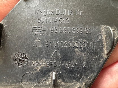 VAUXHALL ASTRA L REAR BUMPER TOWING  EYE COVER GENUINE 9839639980 2023 BLUE