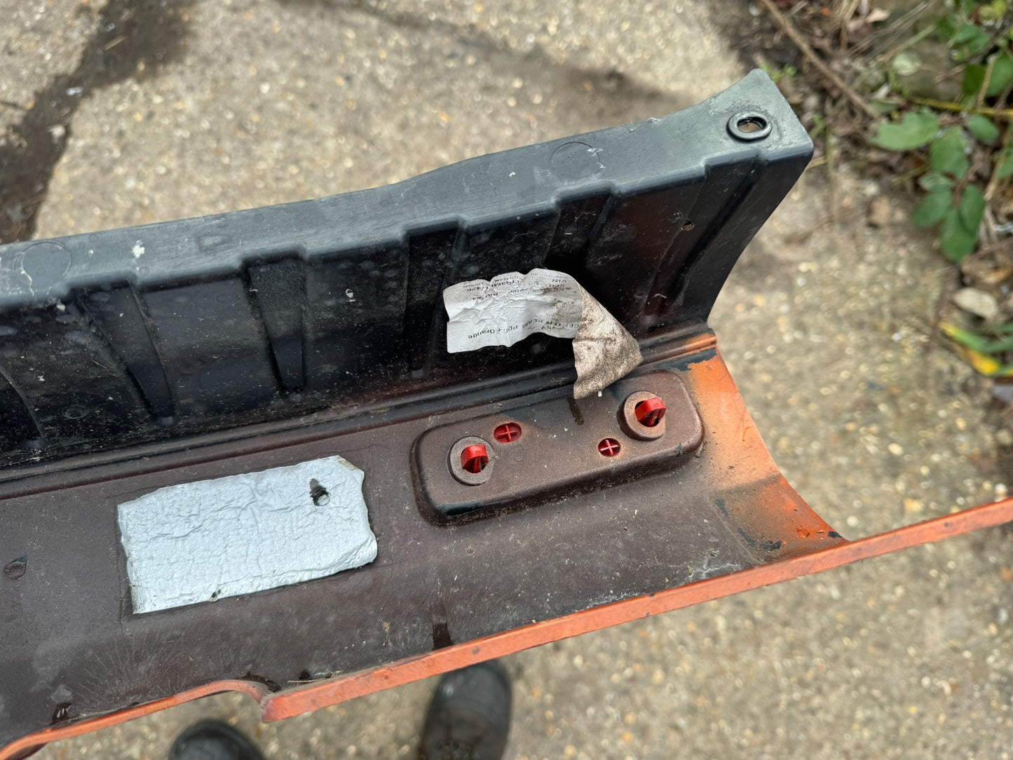 2020 FORD TRANSIT CUSTOM REAR BUMPER PDC GENUINE JK21-17E962-PA