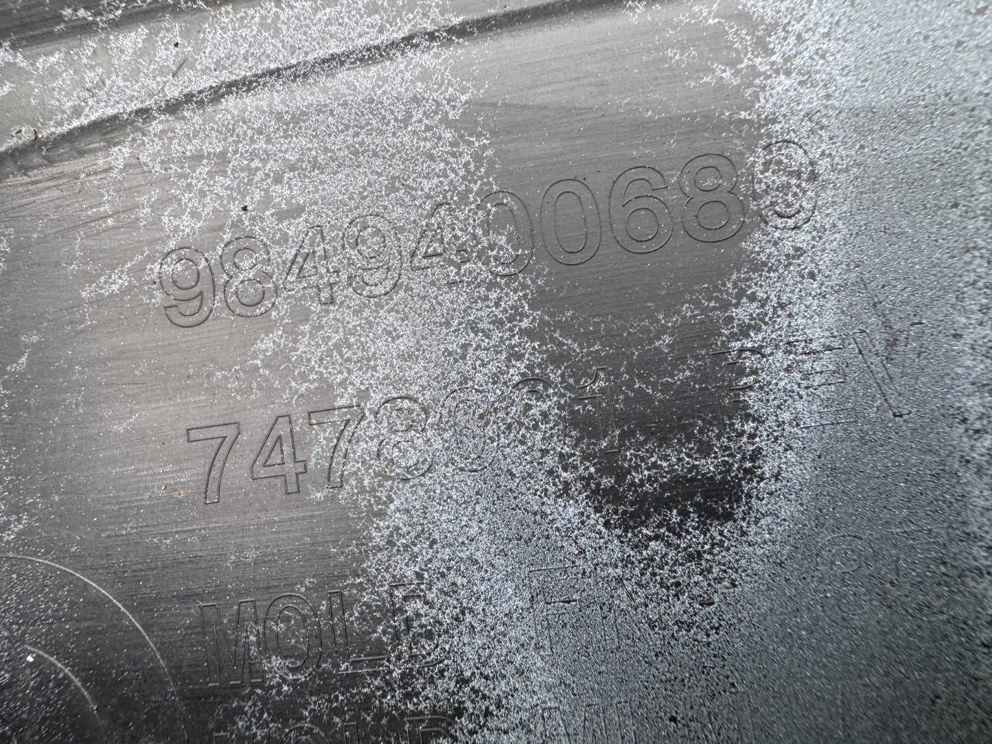 Peugeot Expert 2024 Front Bumper Top Upper Section 9849400680