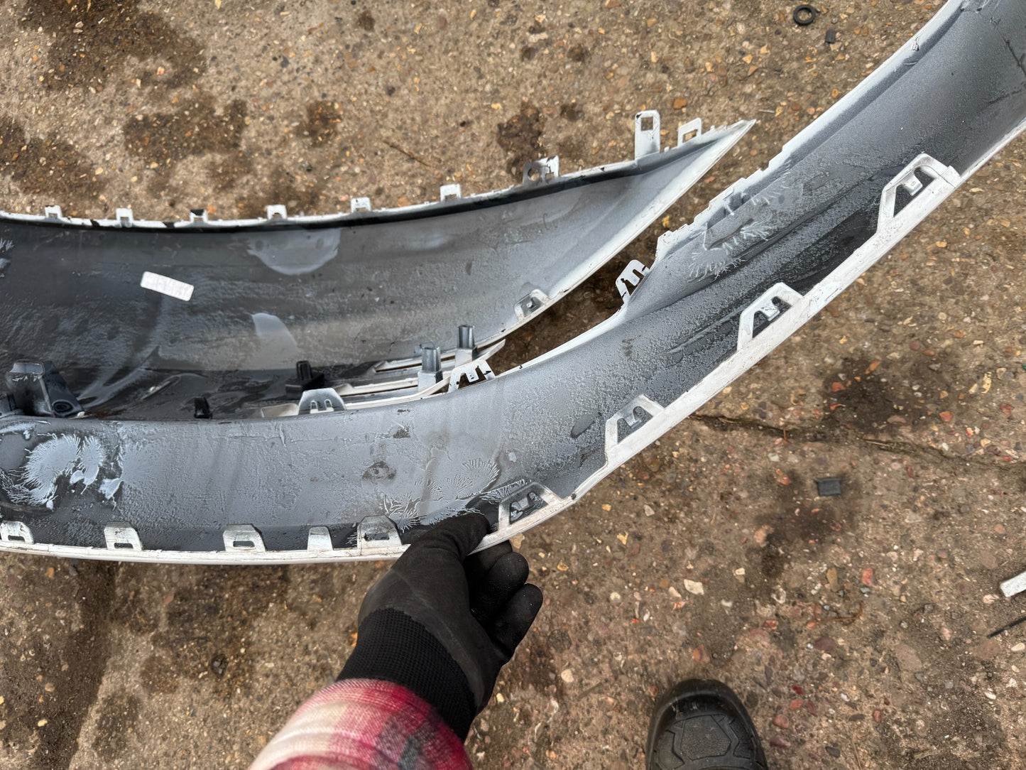 Peugeot Expert 2024 Front Bumper Top Upper Section 9849400680