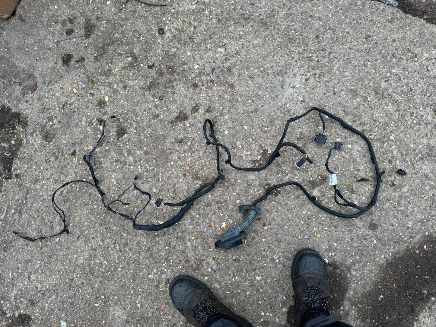 BMW M5 F10 13-16 4DR FRONT PASSENGER LEFT DOOR WIRING LOOM HARNESS 9312733