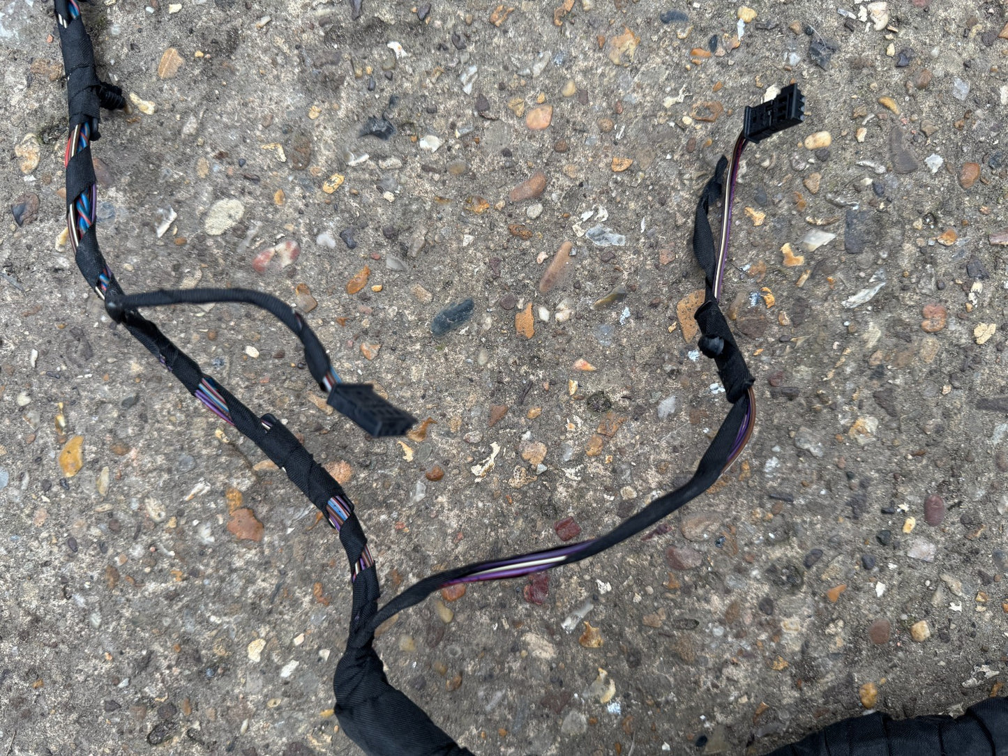 BMW M5 F10 13-16 4DR FRONT PASSENGER LEFT DOOR WIRING LOOM HARNESS 9312733