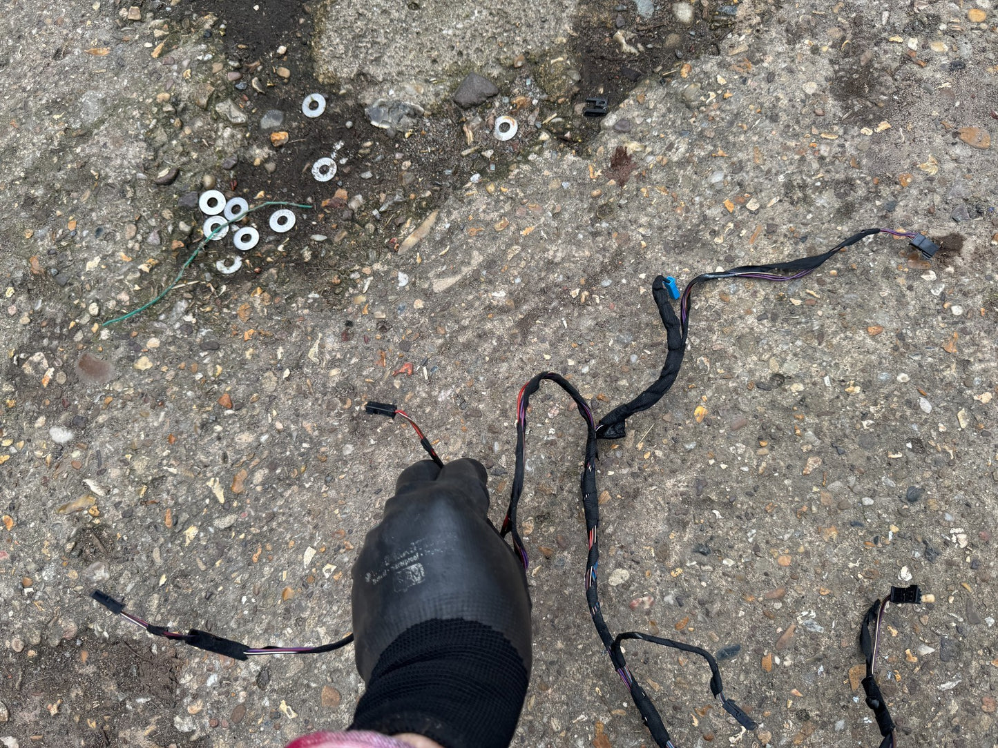 BMW M5 F10 13-16 4DR FRONT PASSENGER LEFT DOOR WIRING LOOM HARNESS 9312733