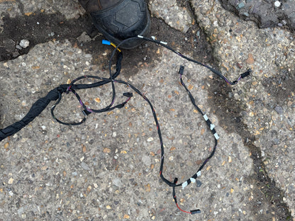 BMW 5 F10 F11 2012 Right or Left rear door wiring loom 9312735