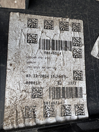 2024 GENUINE JAGUAR F-PACE X761 Scratched REAR PDC BUMPER 2020-ON MK8317D781AAW