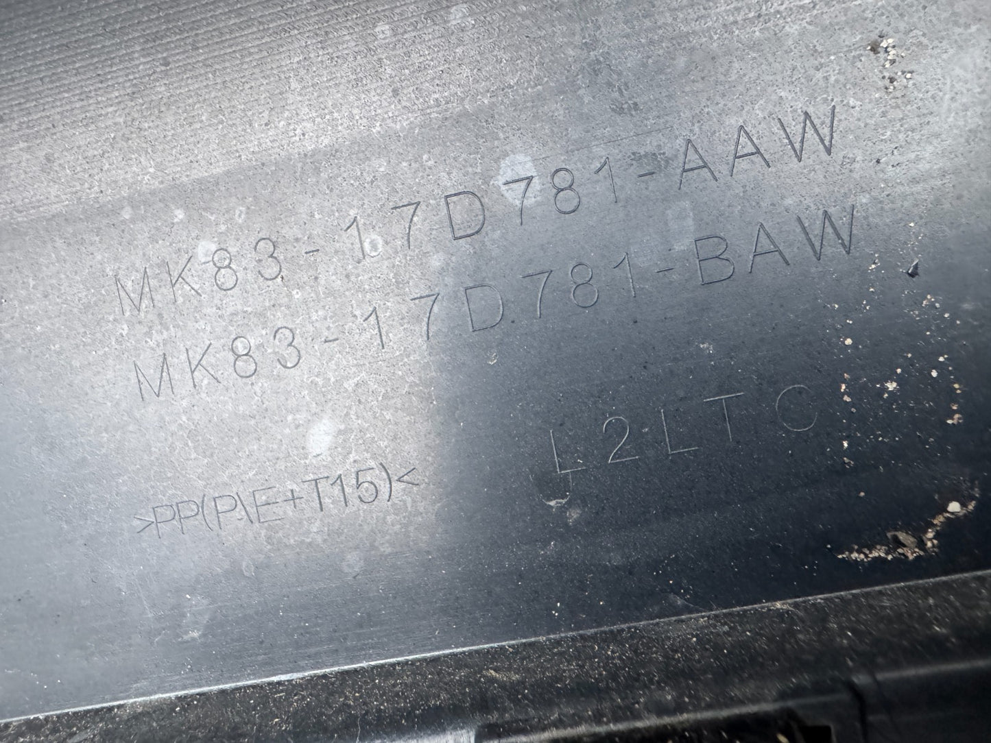 2024 GENUINE JAGUAR F-PACE X761 Scratched REAR PDC BUMPER 2020-ON MK8317D781AAW