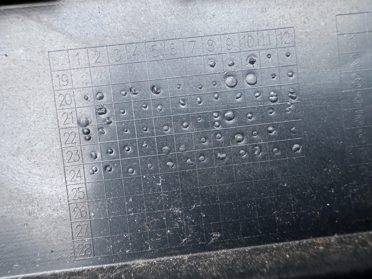 2024 GENUINE JAGUAR F-PACE X761 Scratched REAR PDC BUMPER 2020-ON MK8317D781AAW