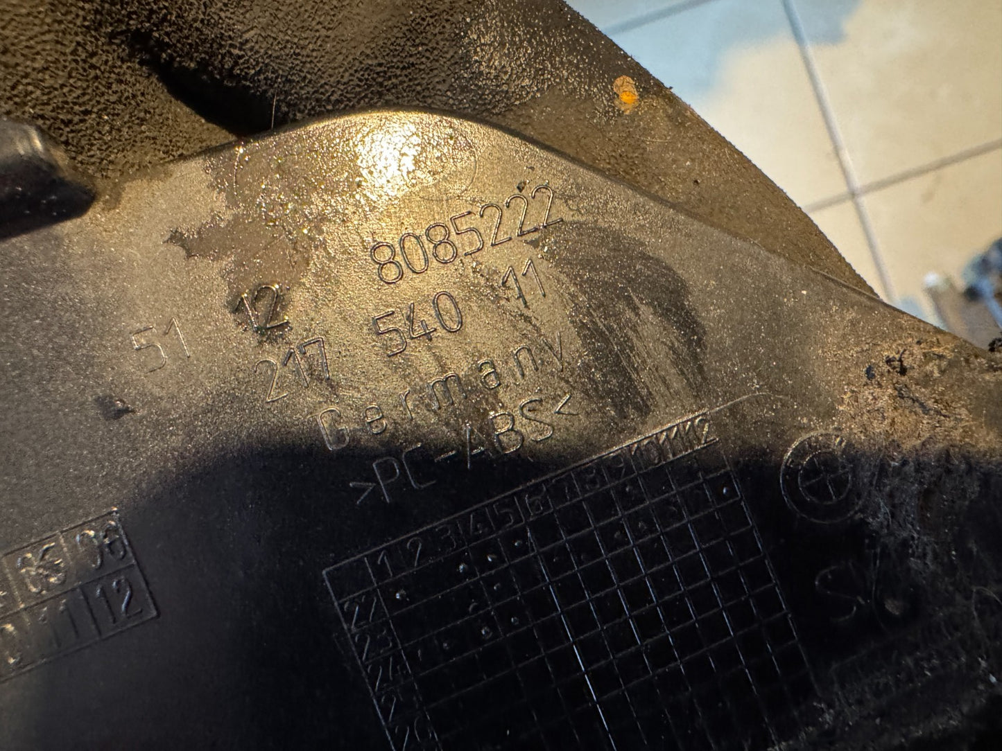 BMW 5 G60 Rear Bumper Tow Eye Cover 8085222 2025 31535566