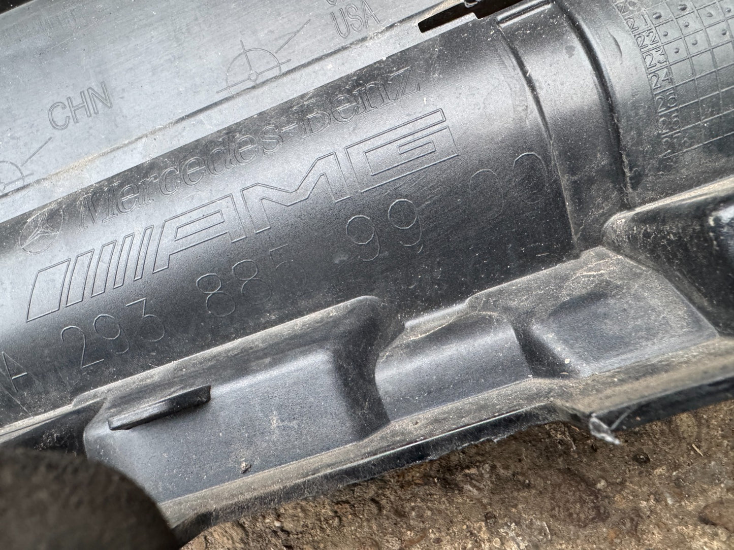 MERCEDES BENZ EQC AMG Line FRONT BUMPER 2020 onwards GENUINE pn A2938859900