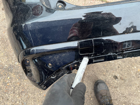 2024 JAGUAR F-PACE tow eye hook cover mk8319k809ab rear