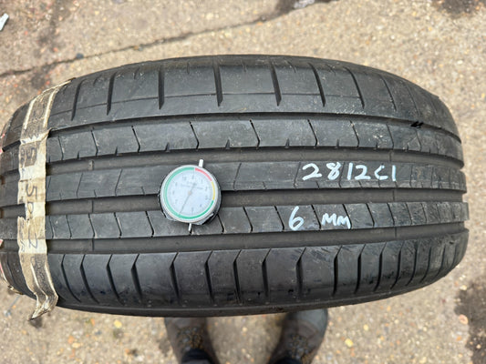 1x 235 50 20 104Y Pirelli P Zero J LR XL Dot:4021 6mm No Repairs Next Day Deliv