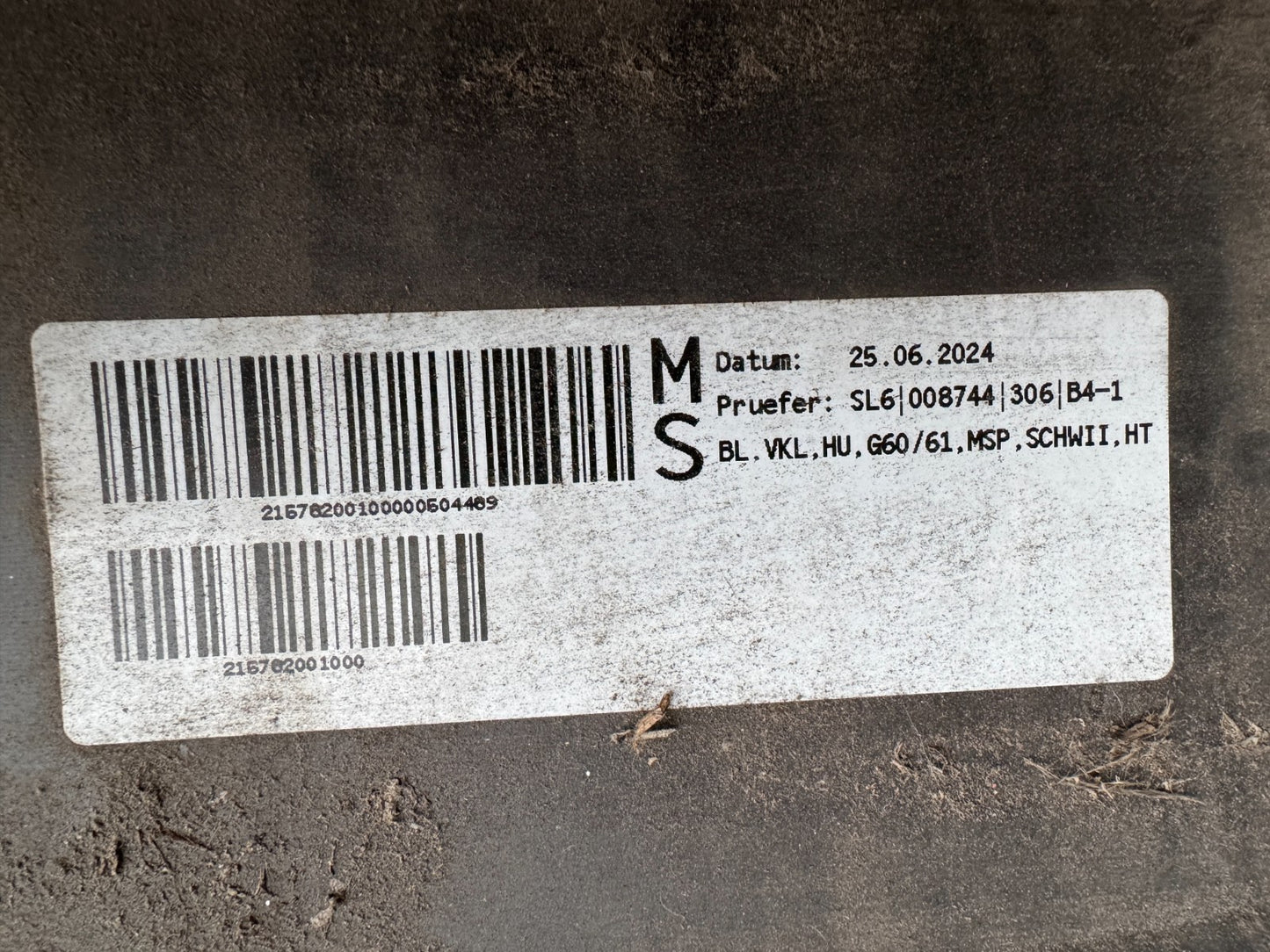 Genuine Used BMW M Sport Rear Bumper Black Sapphire for 5 Series G60 G61 8084713