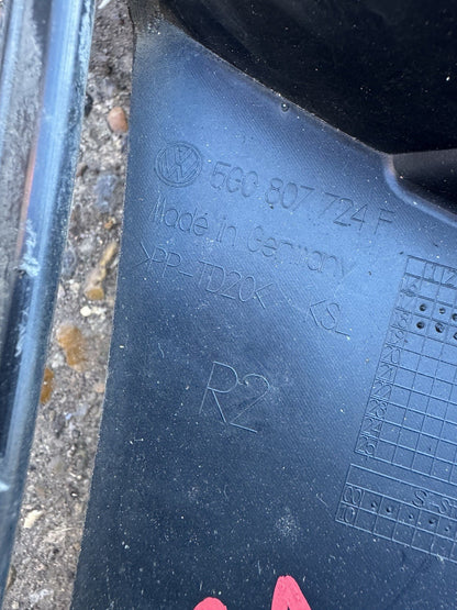 VOLKSWAGEN GOLF MK7 BUMPER MOUNT BRACKET FRONT RIGHT DRIVER SIDE 5G0807724F 2018