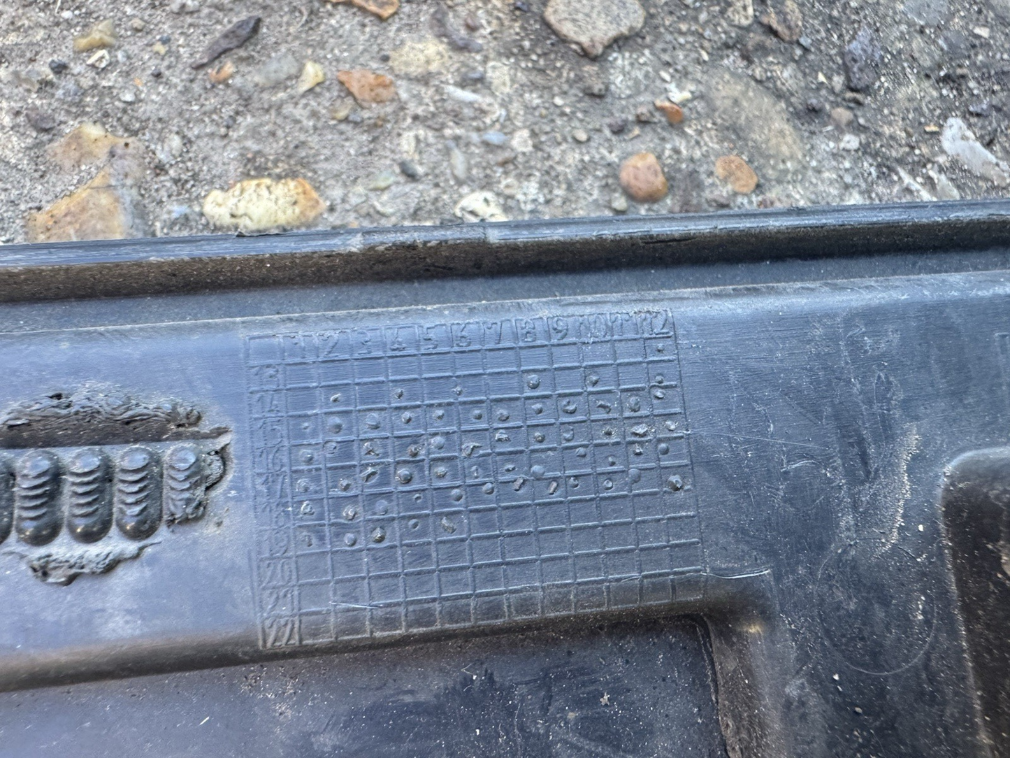 LAND ROVER DISCOVERY SPORT L550 N/S LEFT SIDE REAR DOOR MOULDING FK72-274A49-ADW