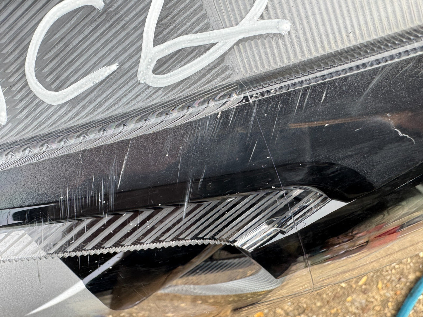 FORD FIESTA ST MK8 N/S LEFT LED HEADLIGHT 2022 - ON GENUINE N1BB13E017BG DAMAGED