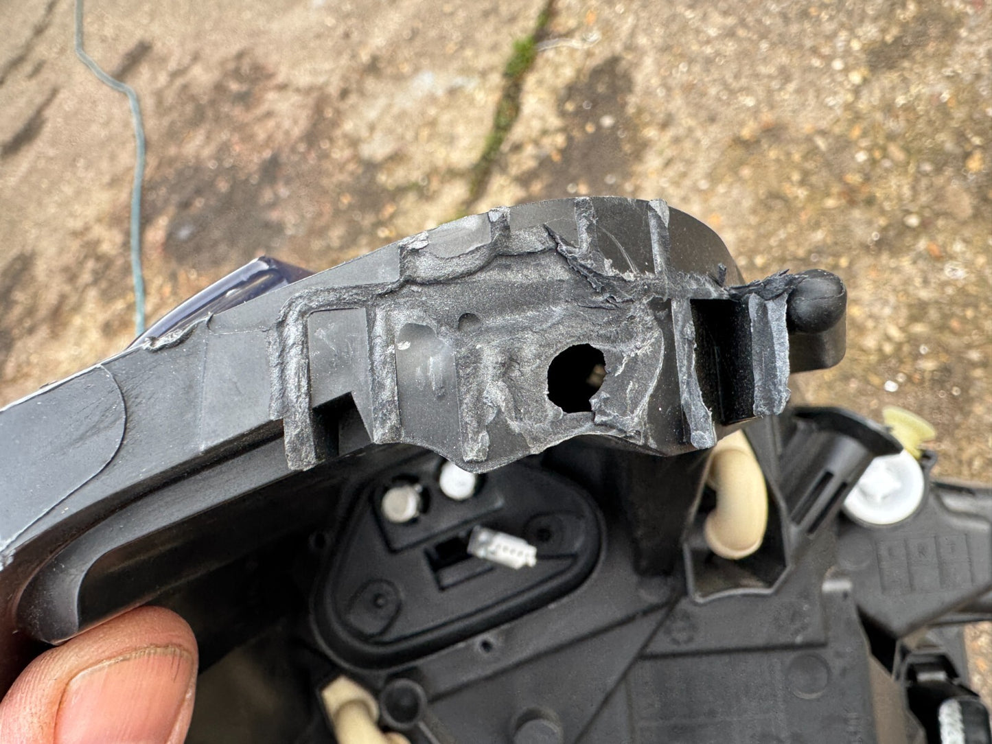 FORD FIESTA ST MK8 N/S LEFT LED HEADLIGHT 2022 - ON GENUINE N1BB13E017BG DAMAGED