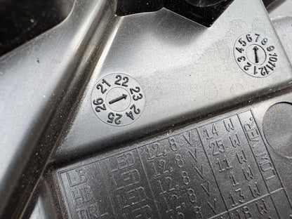 FORD FIESTA ST MK8 N/S LEFT LED HEADLIGHT 2022 - ON GENUINE N1BB13E017BG DAMAGED