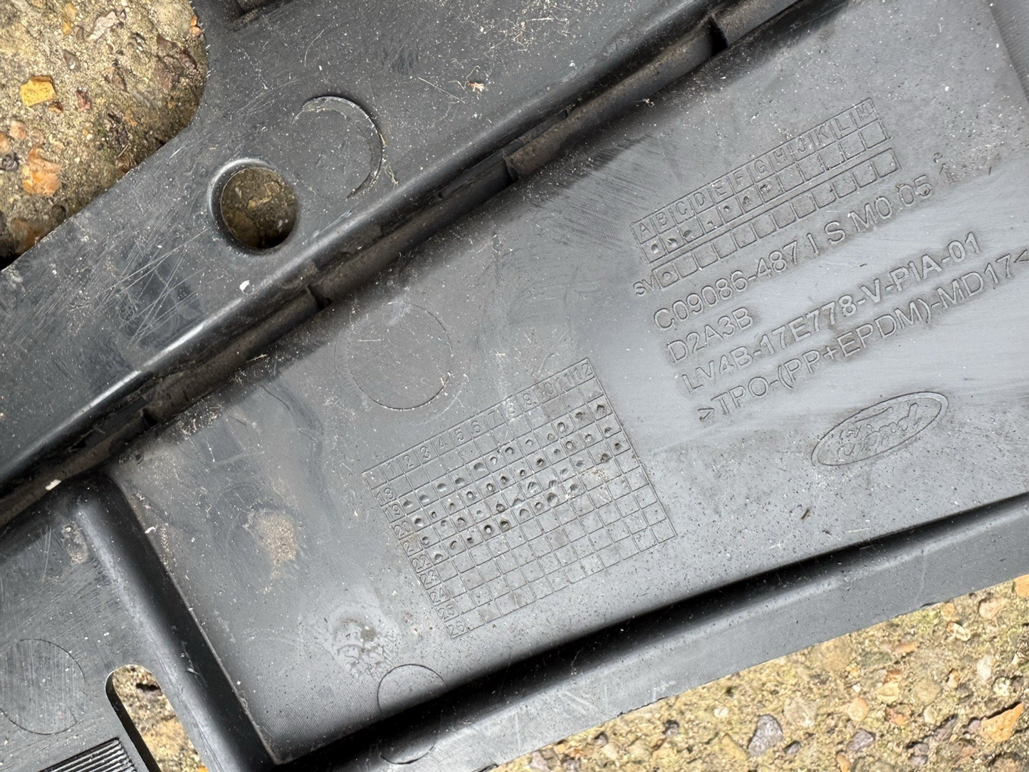 FORD KUGA BUMPER BRACKET FRONT CENTRE LV4B-17E778-V MK3 2019 - 2025