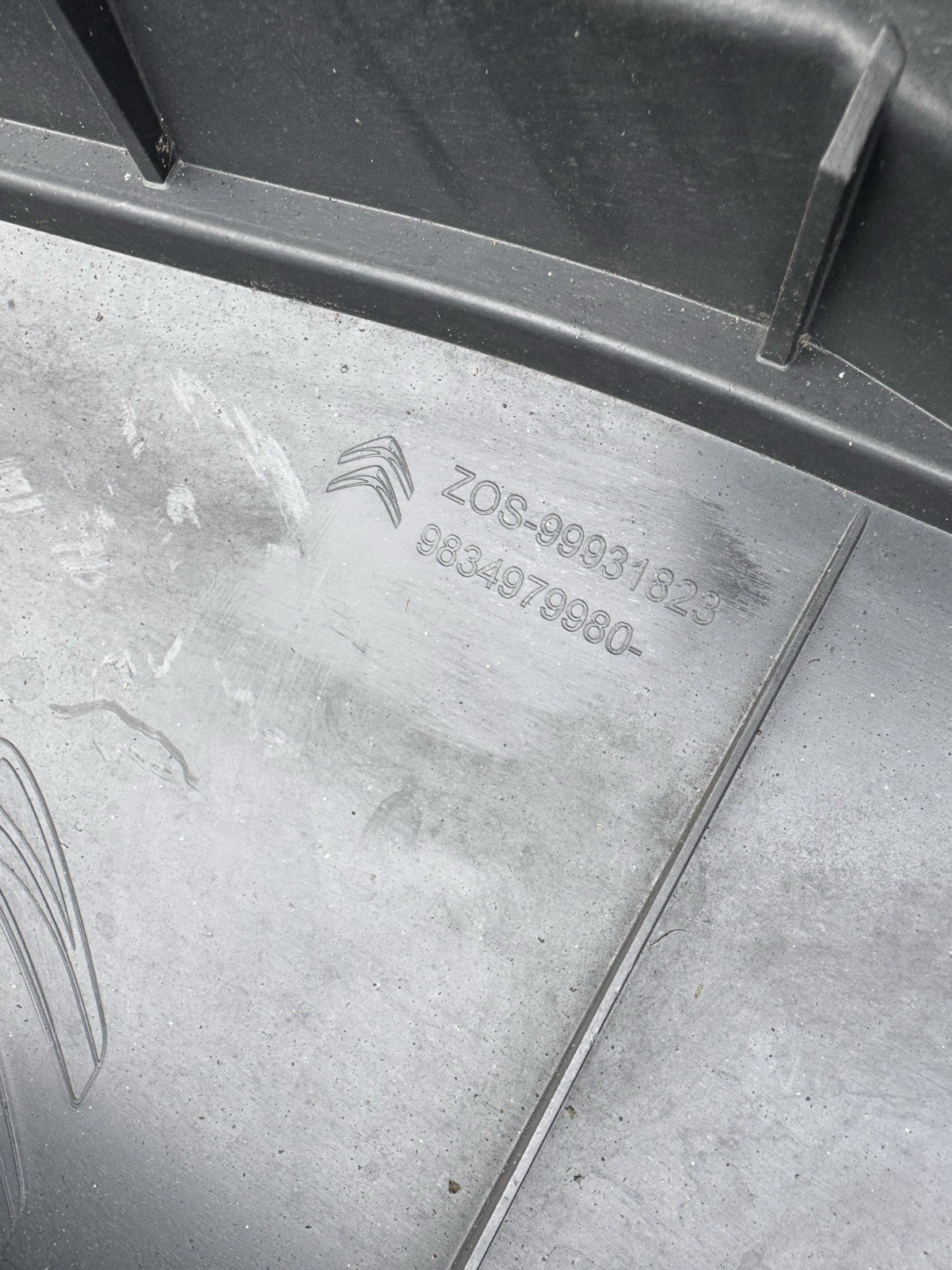 CITROEN C4 2020 ON GENUINE FRONT BUMPER LOWER UNDERTRAY 9834979980