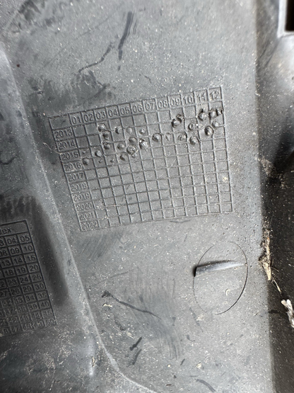 Vauxhall Corsa E Front Foglight Grill DRIVER SIDE 2015-2019 13399276