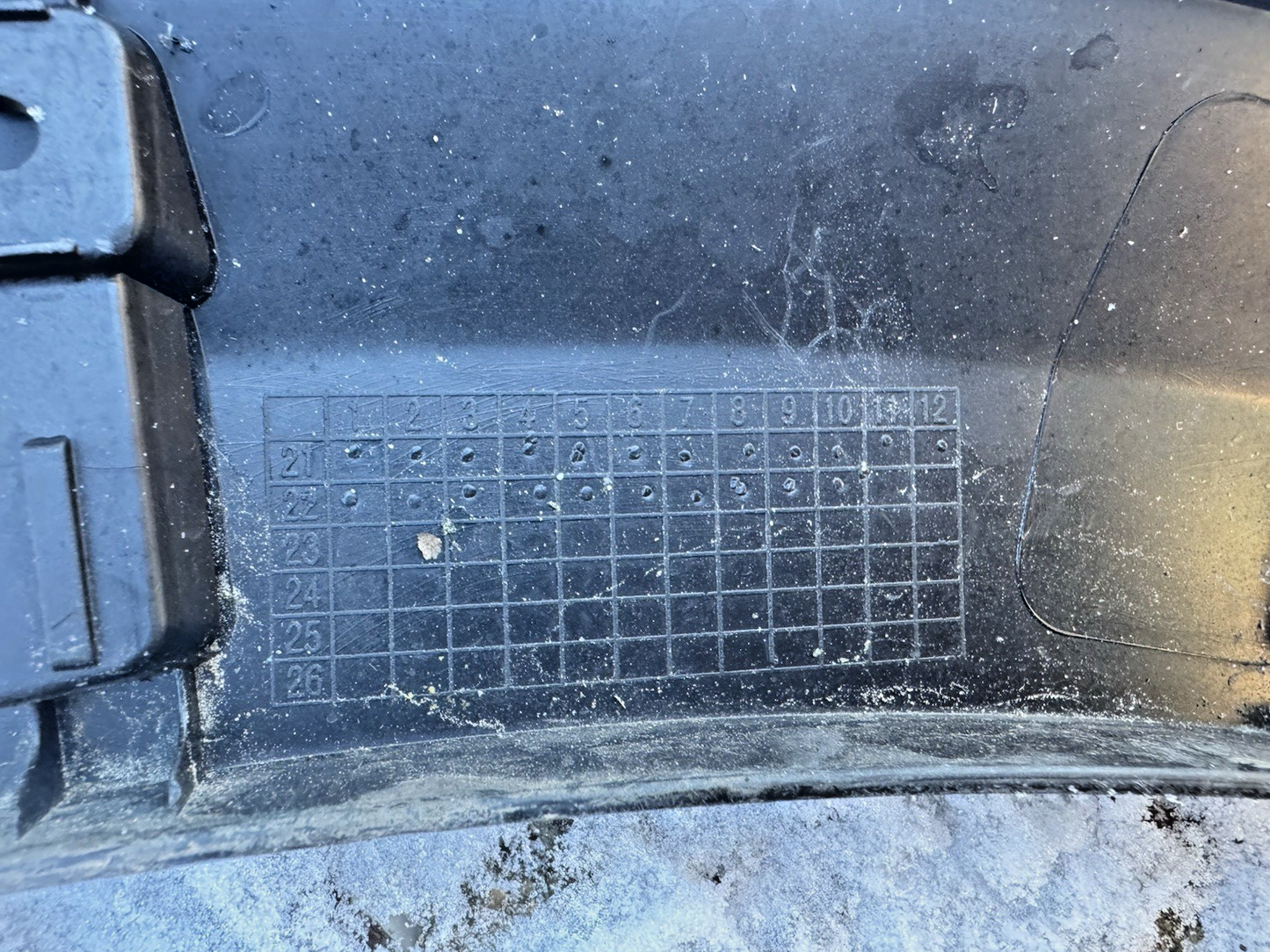 KIA Niro EV MK1 2018-2021 Wheel Arch Trim Moulding Left Side Front 87713-G5000