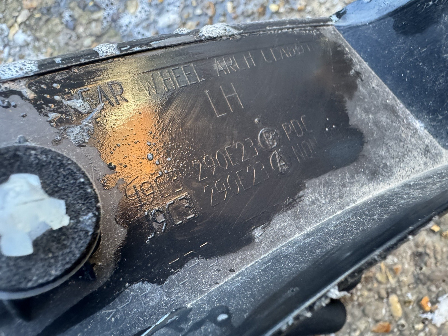 JAGUAR E-PACE 2.0 MK1 2017-2020 Plastic Arch Trim Rear Left Side J9C3-290E23-B