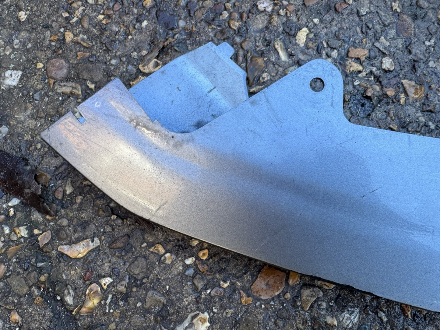 SCRATCHED OVERLAY BUMP FRONT RIGHT JAGUAR F-TYPE X152 MX53-17E836 AC mx53-17e836