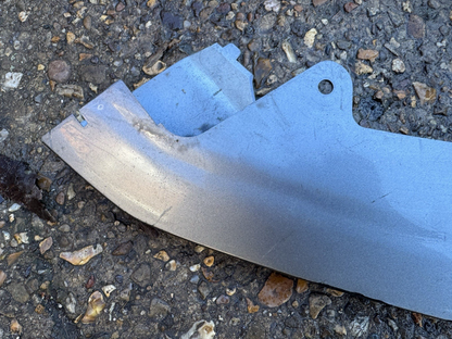 SCRATCHED OVERLAY BUMP FRONT RIGHT JAGUAR F-TYPE X152 MX53-17E836 AC mx53-17e836