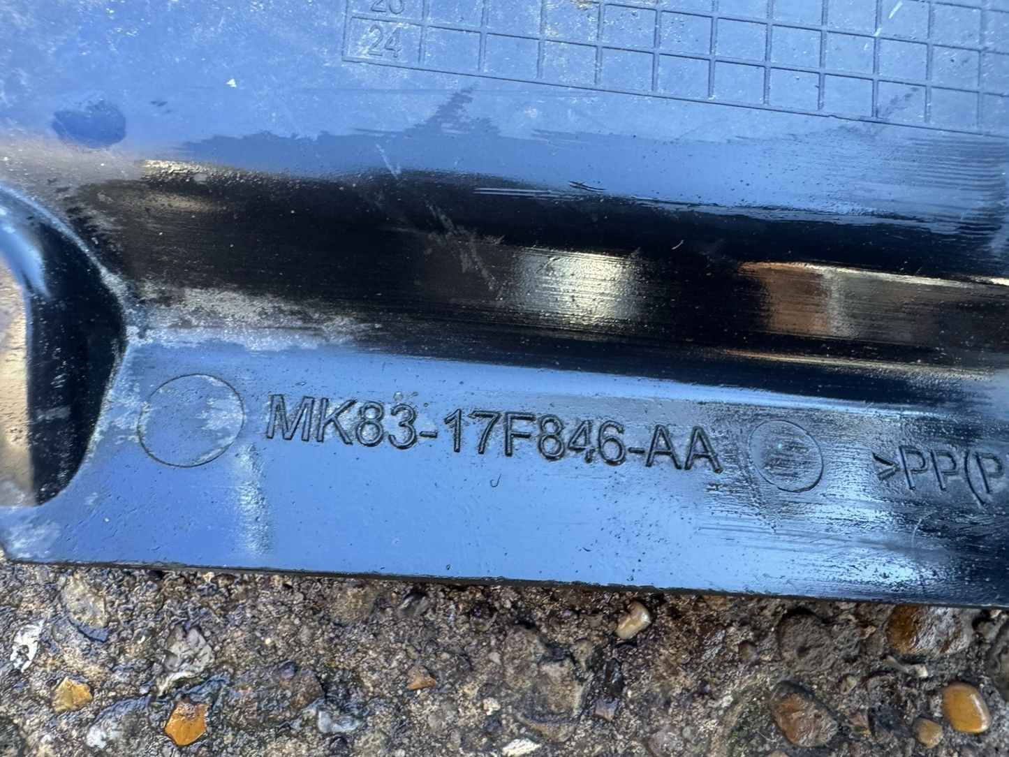 GENUINE JAGUAR F PACE X761 REAR BUMPER TOW BAR COVER MK83-17F846-AA 2020 ON