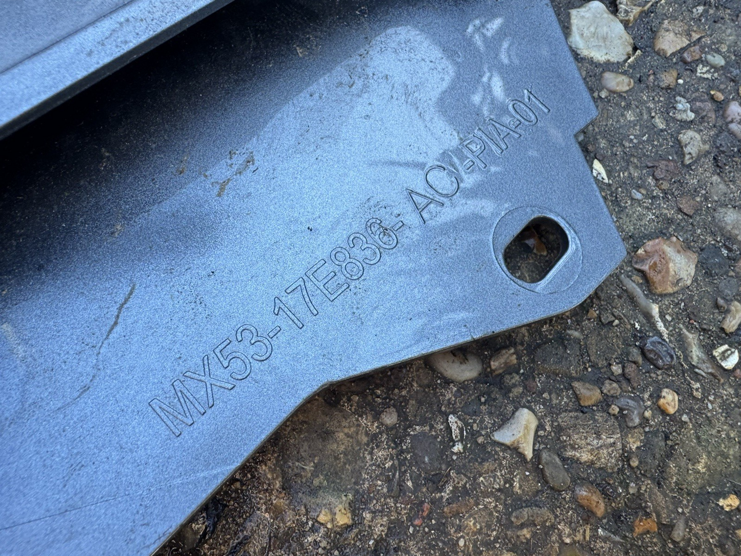 SCRATCHED OVERLAY BUMP FRONT RIGHT JAGUAR F-TYPE X152 MX53-17E836 AC mx53-17e836