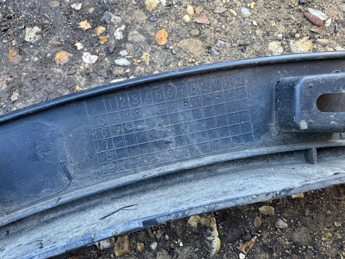 LAND ROVER EVOQUE L538 2016 WHEEL ARCH TRIM MOULDING FRONT LEFT BJ32-16A075-AC