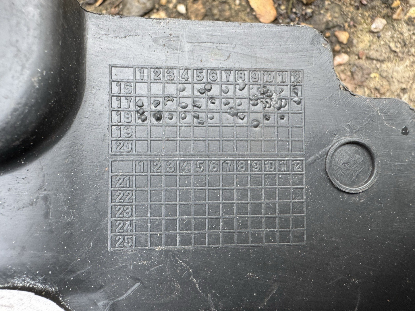 GENUINE Seat Ibiza 2017-2023 Front BumperGrille UpperBonnet LockCover 6F0853655B