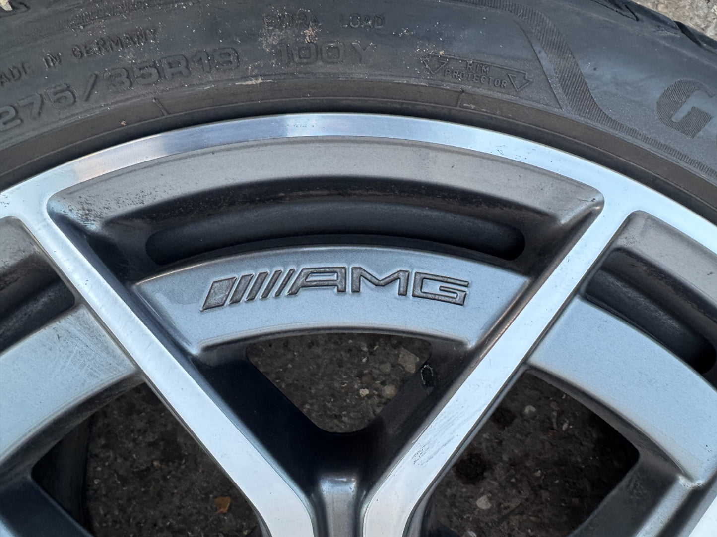 ALLOY WHEEL 2020 MERCEDES E-CLASS 19 Inch A2134016600 275/35/19 Tyre REAR WHEEL