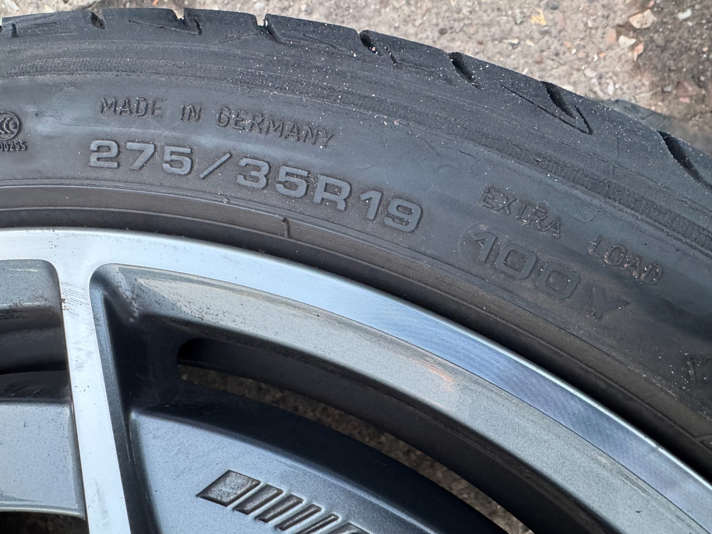 ALLOY WHEEL 2020 MERCEDES E-CLASS 19 Inch A2134016600 275/35/19 Tyre REAR WHEEL