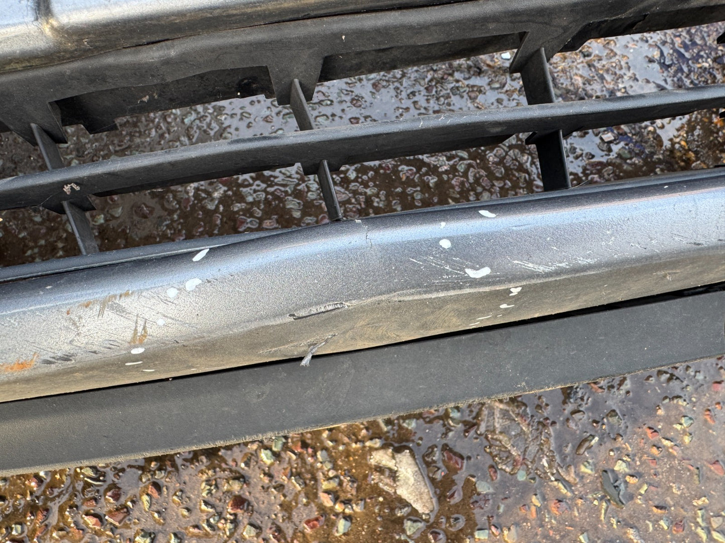 VAUXHALL CORSA E FRONT BUMPER & TRIM 2014 onward GENUINE 13432002 Damaged