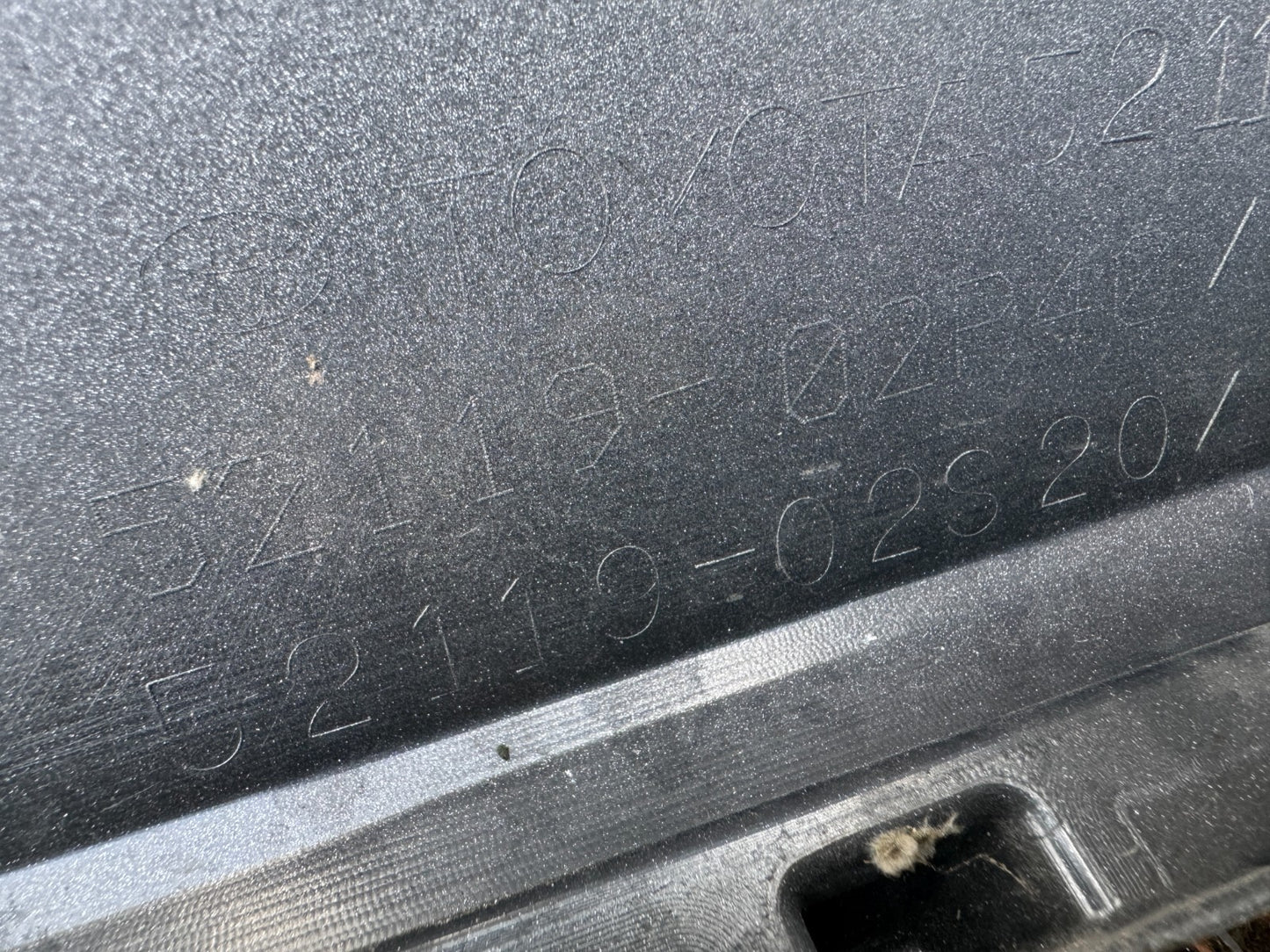 TOYOTA COROLLA HYBRID 2024 ONWARDS GENUINE FRONT BUMPER 52119-02P40