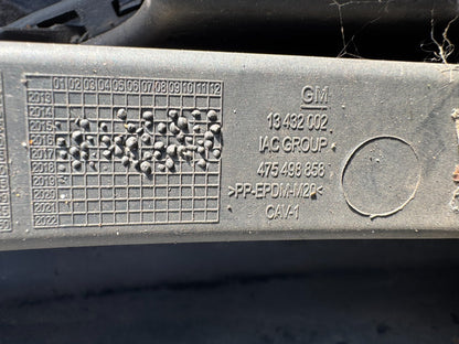 VAUXHALL CORSA E FRONT BUMPER & TRIM 2014 onward GENUINE 13432002 Damaged