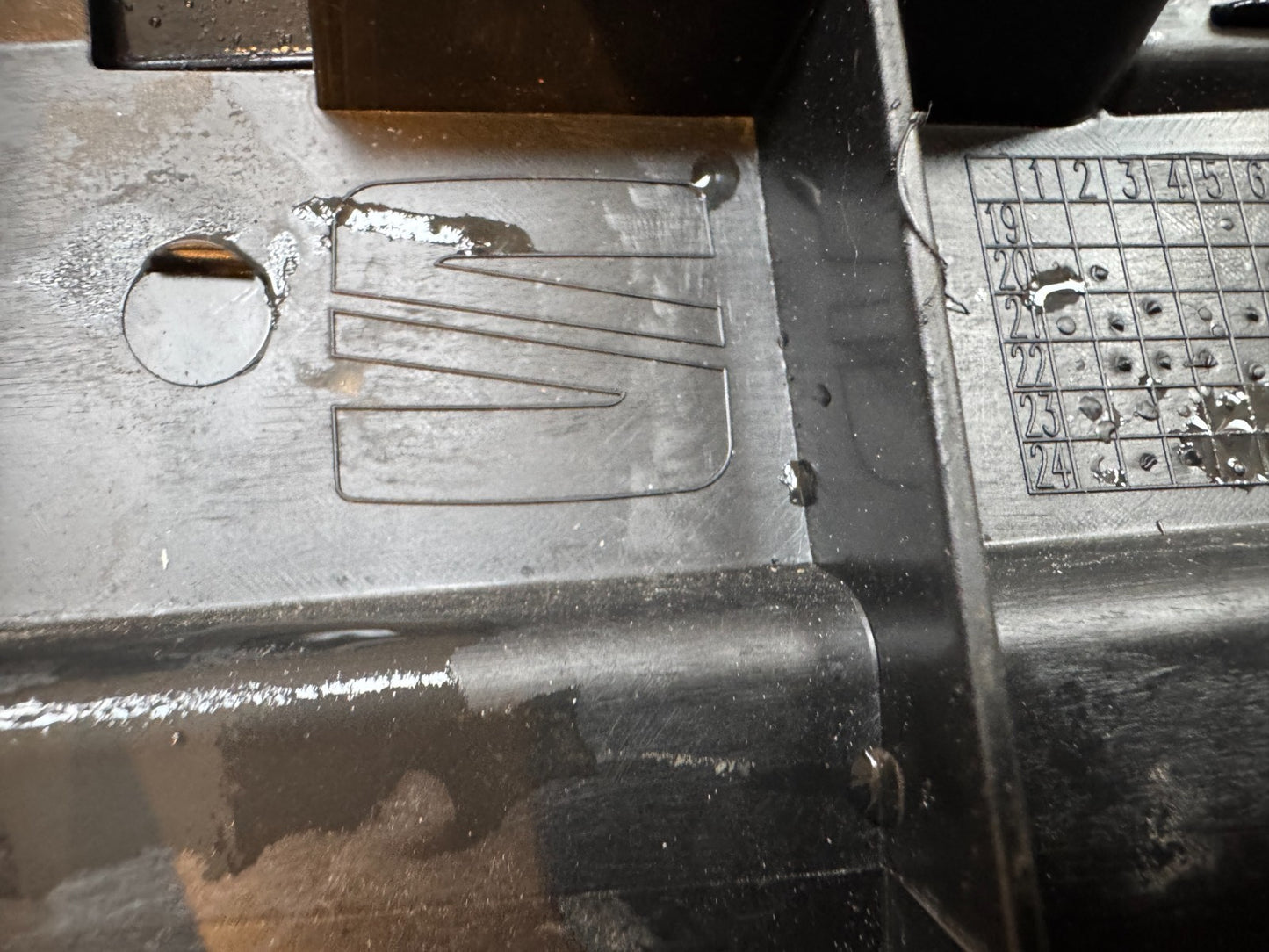 2025 SEAT CUPRA FORMENTOR 20-ON REAR RIGHT DOOR LOWER MOLDING TRIM GENUINE