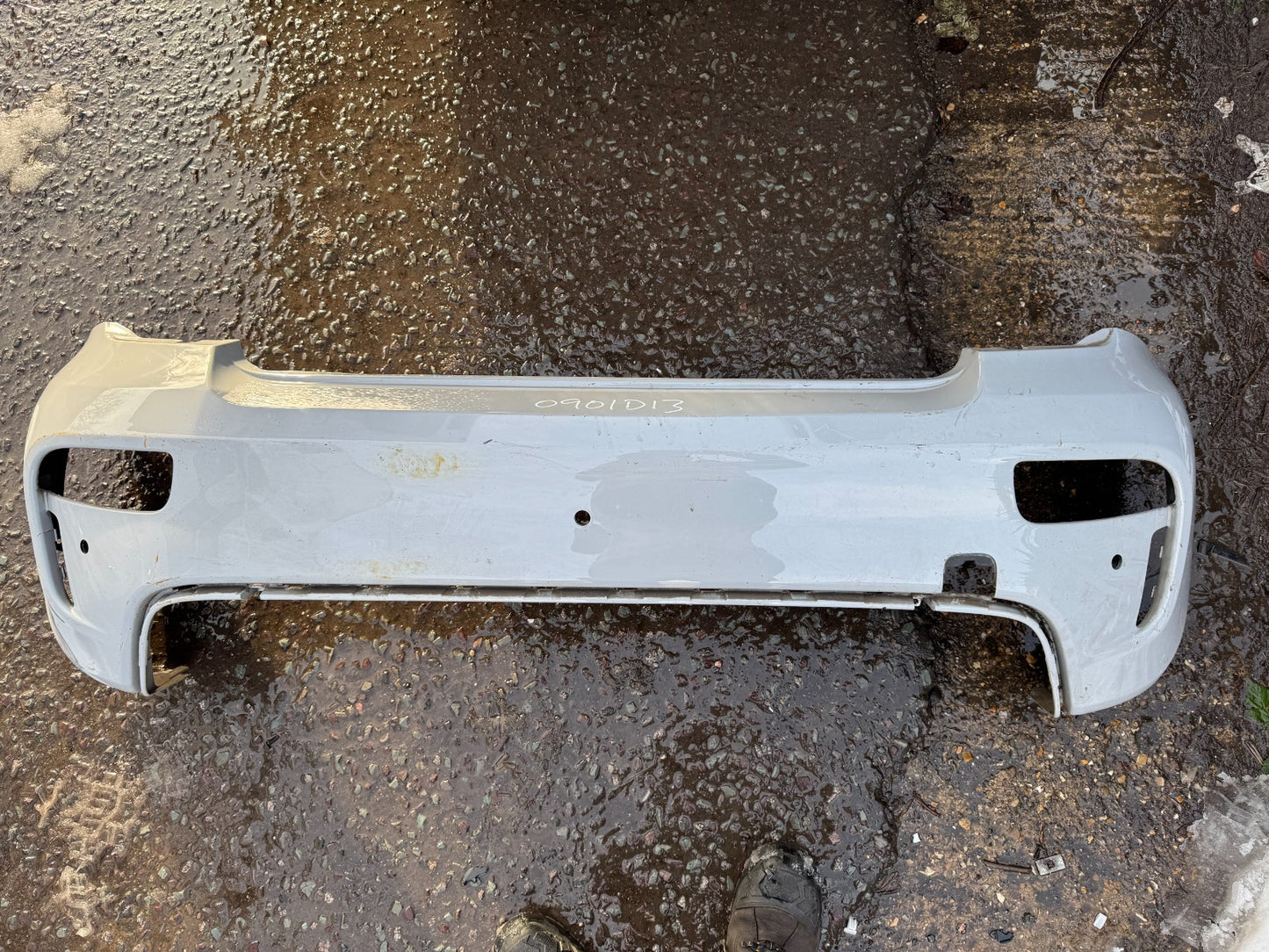 FIAT 500 ABARTH REAR BUMPER 2015 ONWARDS GENUINE 735633081