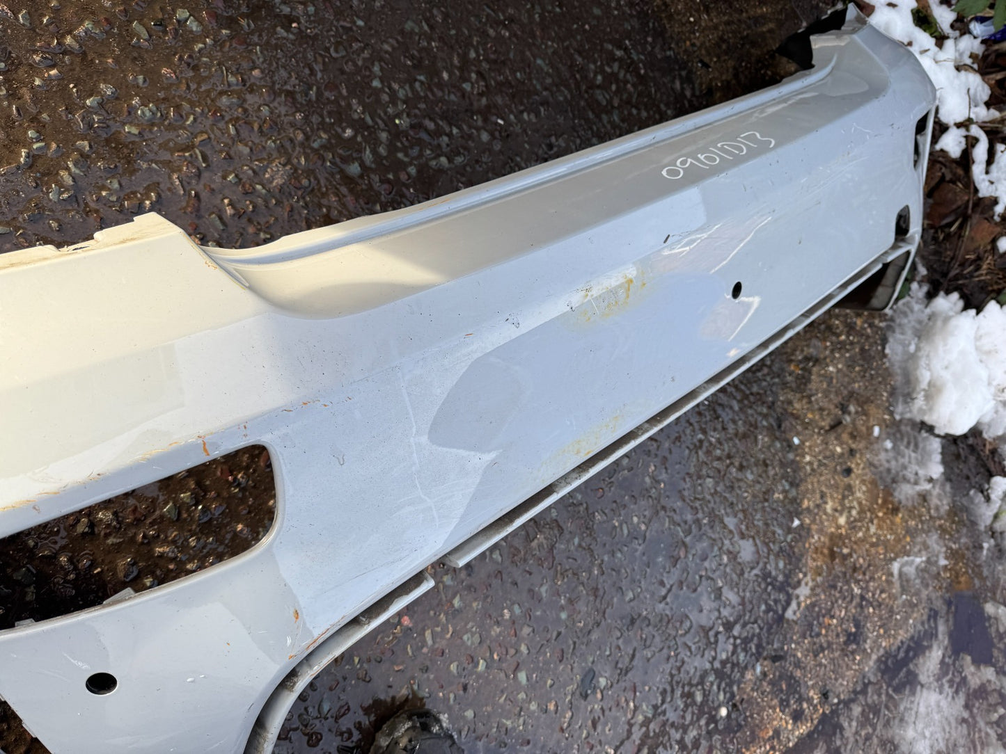 FIAT 500 ABARTH REAR BUMPER 2015 ONWARDS GENUINE 735633081