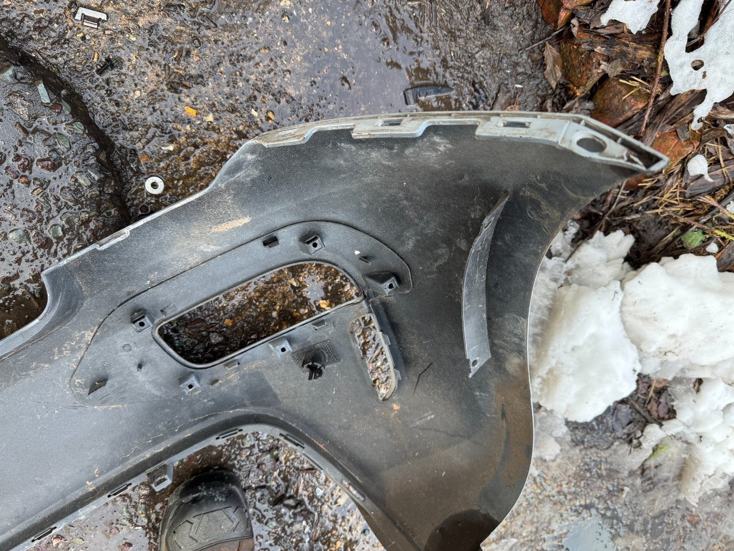 FIAT 500 ABARTH REAR BUMPER 2015 ONWARDS GENUINE 735633081