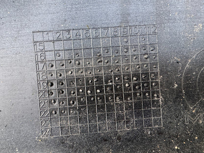 FIAT 500 ABARTH REAR BUMPER 2015 ONWARDS GENUINE 735633081