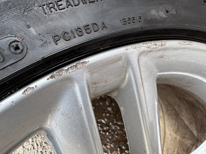 2013 AUDI A1 ALLOY WHEEL WITH TYRE 215 40 17 8X0601025AP