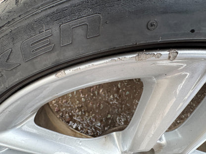 2013 AUDI A1 ALLOY WHEEL WITH TYRE 215 40 17 8X0601025AP