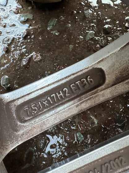 2013 AUDI A1 ALLOY WHEEL WITH TYRE 215 40 17 8X0601025AP