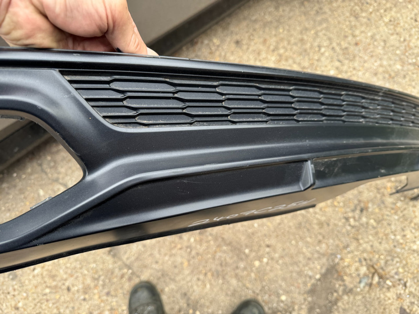 GENUINE AUDI A6 C8 4K0 S-LINE REAR BUMPER DIFFUSER 2018-ON 4K0807521B