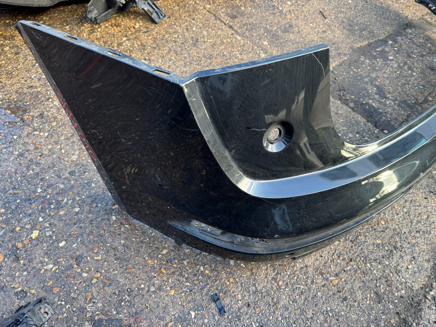 16 On AUDI Q5 SQ5 80A S LINE REAR BUMPER PDC GENUINE 80A807385A