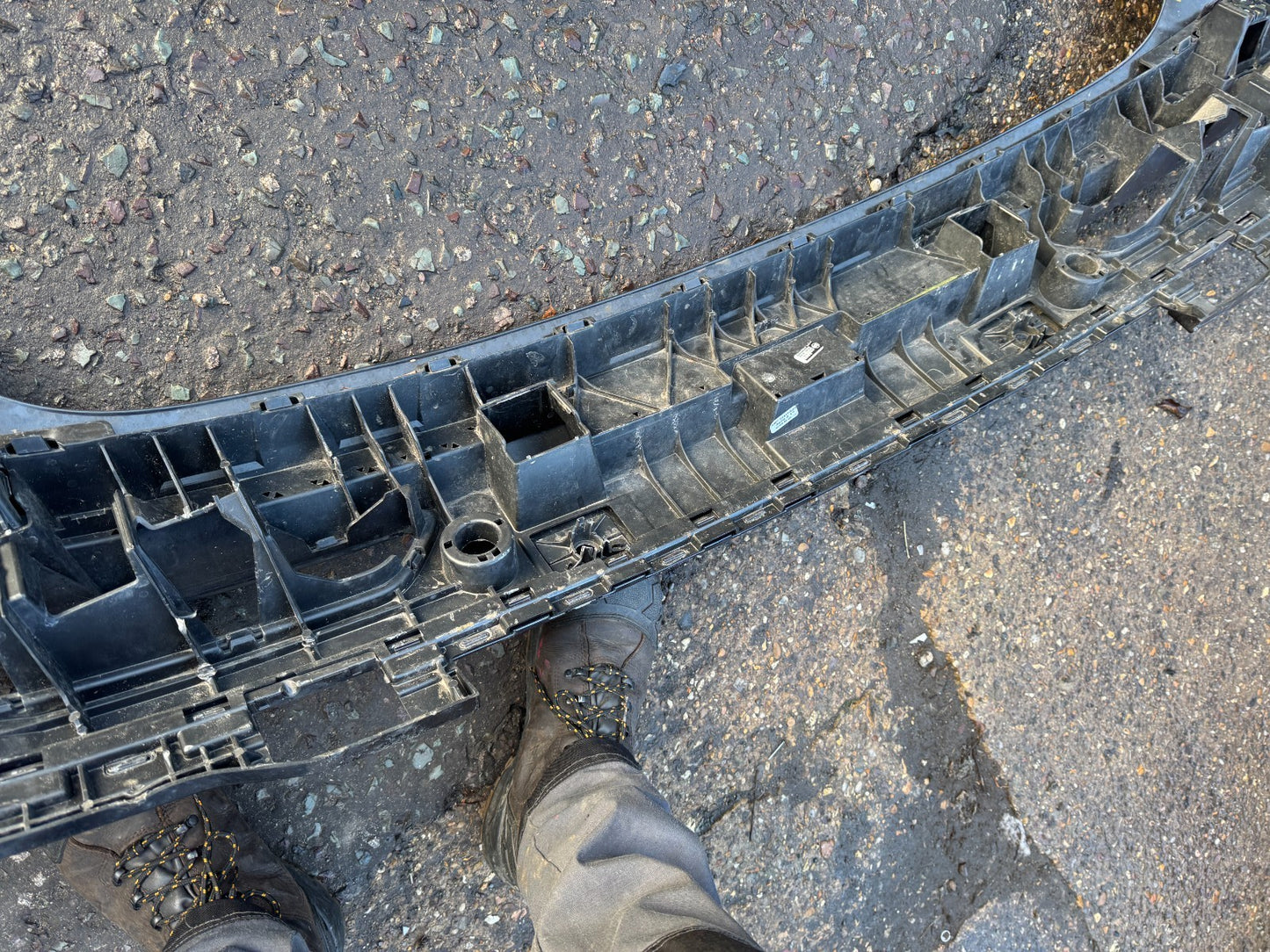 16 On AUDI Q5 SQ5 80A S LINE REAR BUMPER PDC GENUINE 80A807385A