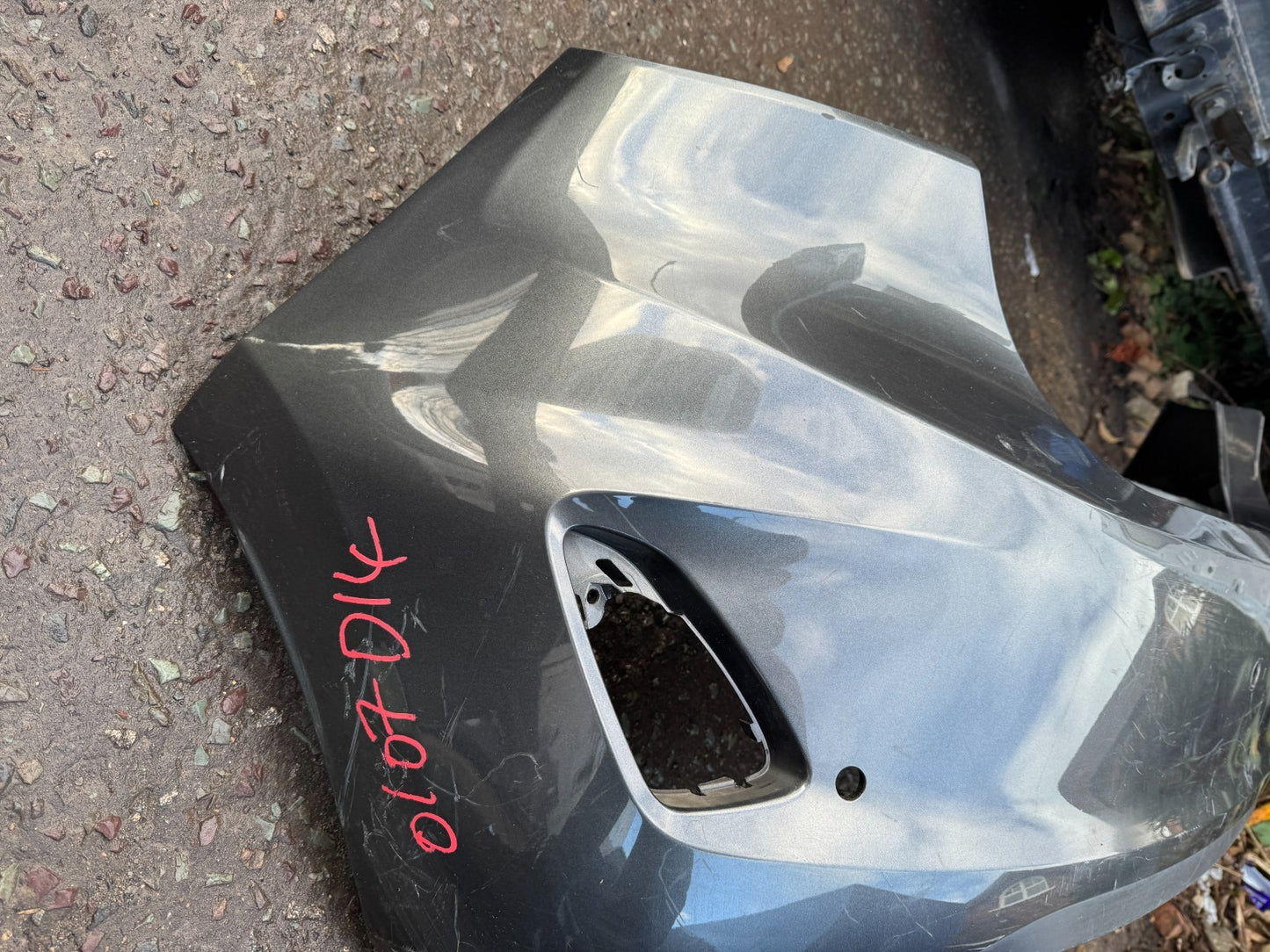 FORD FIESTA MK8 2018-ON REAR BUMPER GENUINE 4X PDC HOLE H1BB17906A1W Damaged